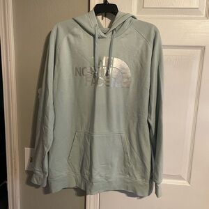The North Face Women’s  Light Teal Blue Hoodie